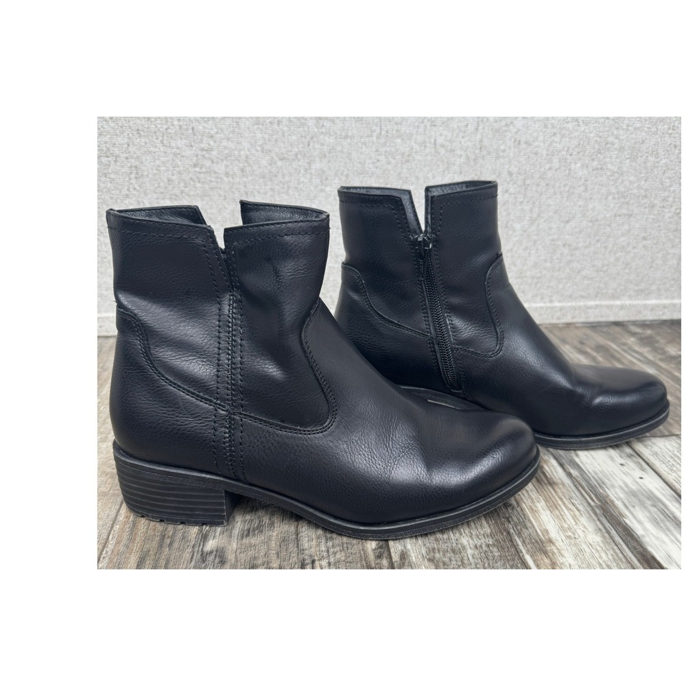 Frye and Co. Estrelia Ankle Boots — Black — Women's Size 7M
